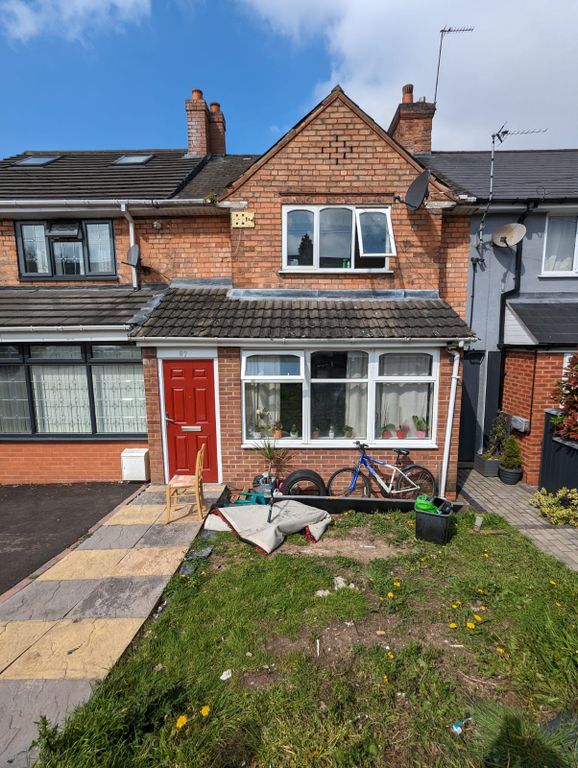 3 bed terraced house for sale in Wash Lane, Birmingham B25, £194,950