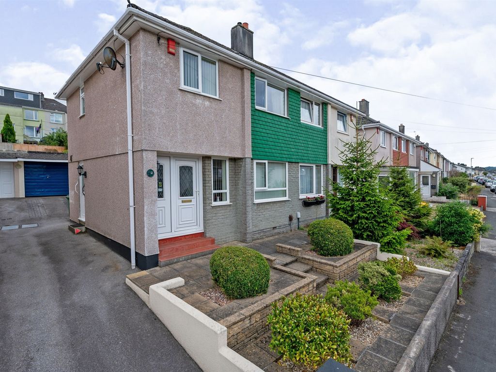 3 bed semidetached house for sale in Dudley Road, Plympton, Plymouth