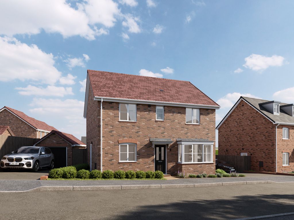 New home, 4 bed detached house for sale in "The Pembroke" at Box Road
