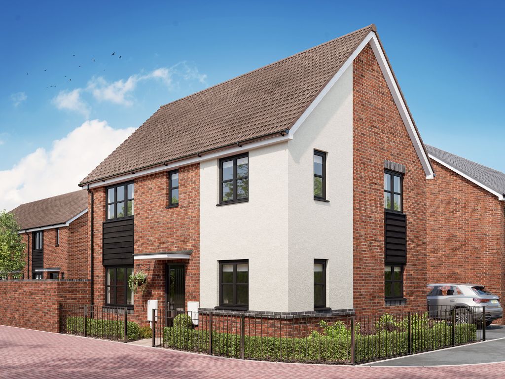 New home, 3 bed detached house for sale in "The Charnwood Corner" at