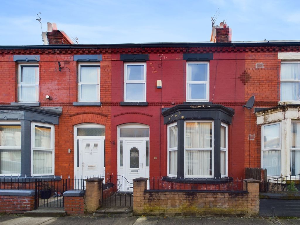 3 bed terraced house for sale in Antrim Street, Liverpool L13, £100,000