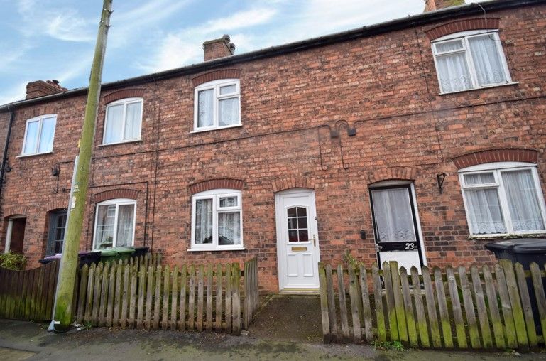 2 bed terraced house for sale in Egerton Road, Whitchurch SY13, £