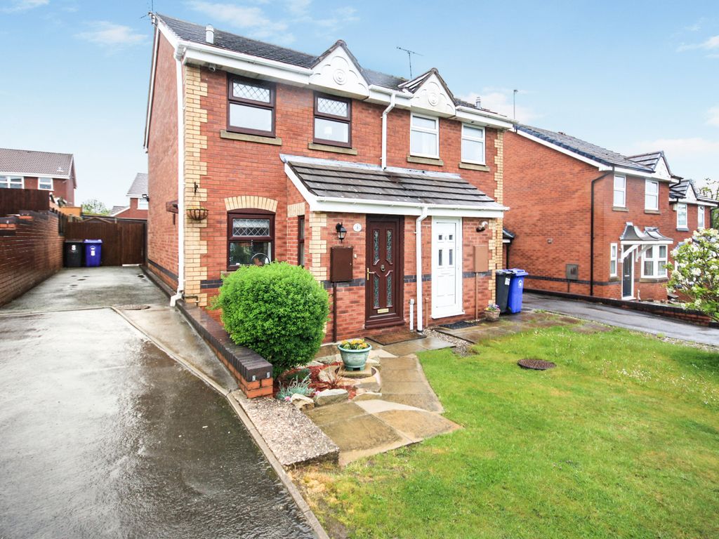 2 bed semidetached house for sale in Brights Avenue, Kidsgrove, Stoke
