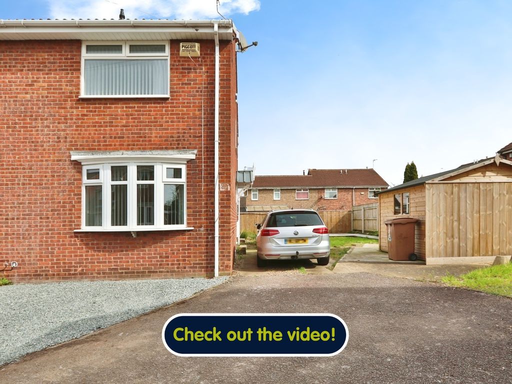 2 bed semidetached house for sale in Poultney Garth, Hedon, Hull HU12
