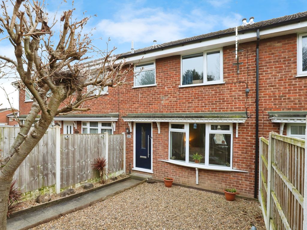 3 bed terraced house for sale in Springfield Close, Eckington