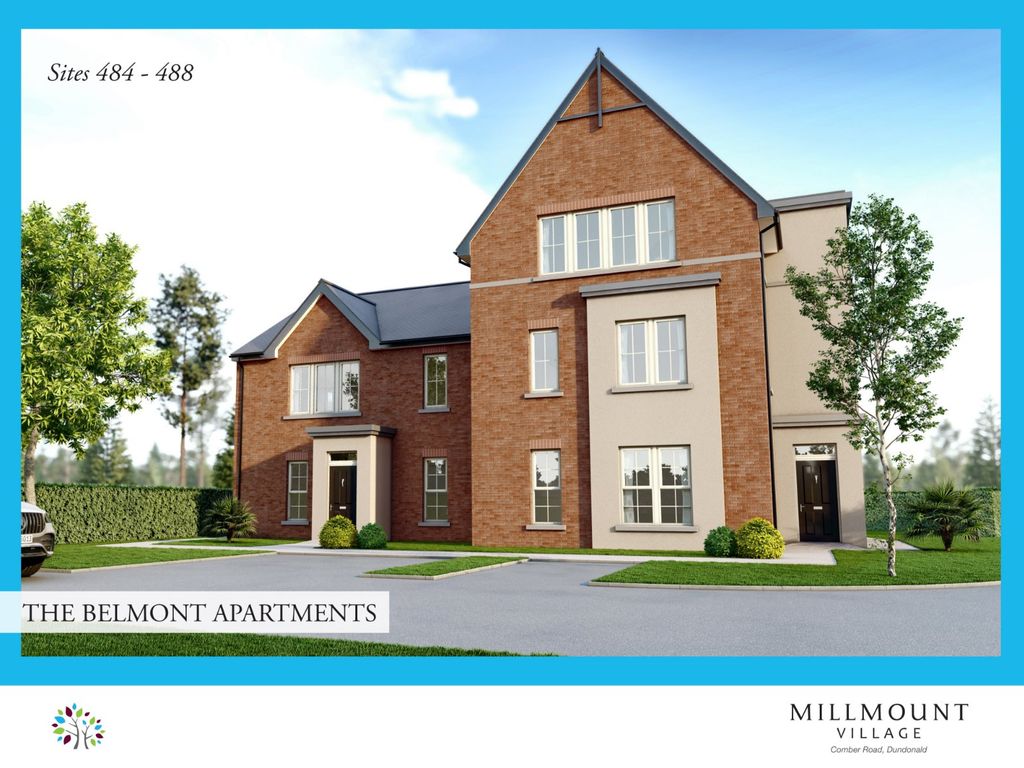 New home, 2 bed flat for sale in Millmount Village, Comber Road