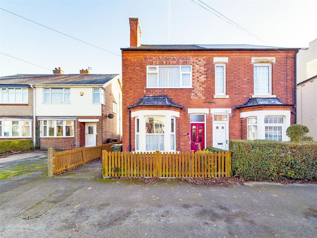 3 bed semidetached house for sale in Sandford Road, Mapperley
