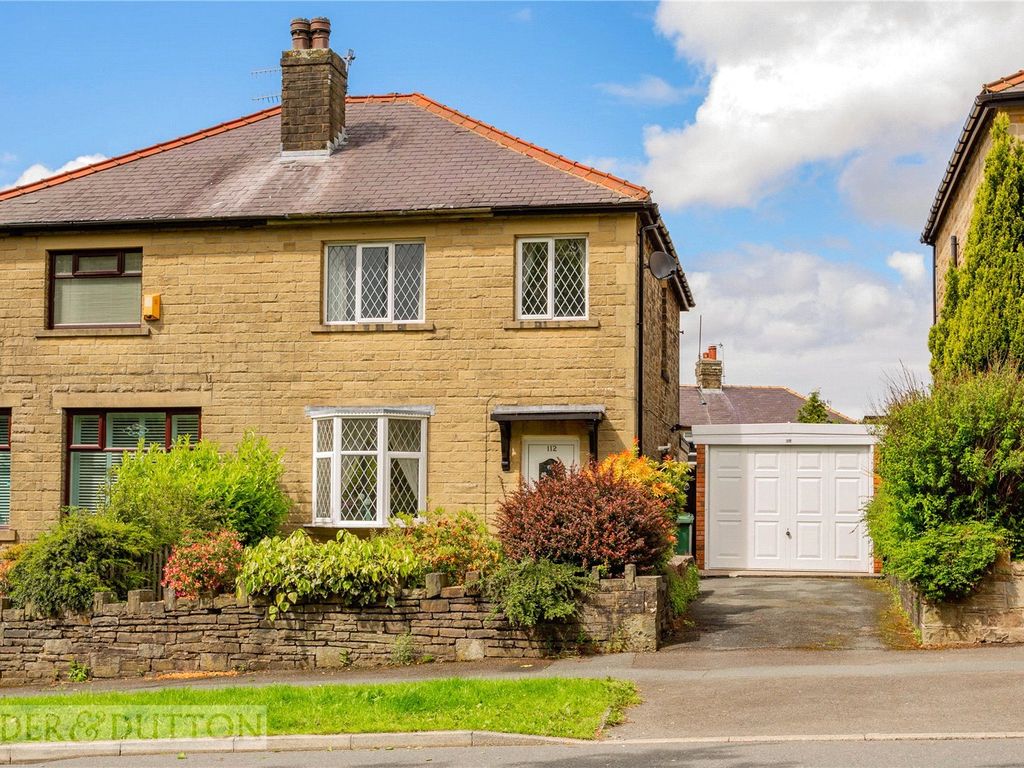 3 bed semidetached house for sale in Booth Road, Waterfoot, Rossendale