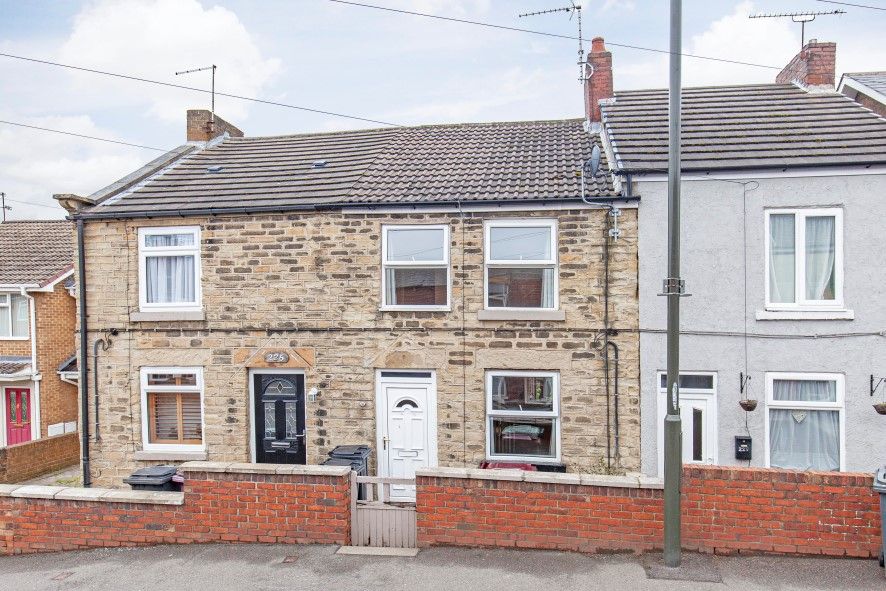 2 bed terraced house for sale in 227 North Wingfield Road, Grassmoor