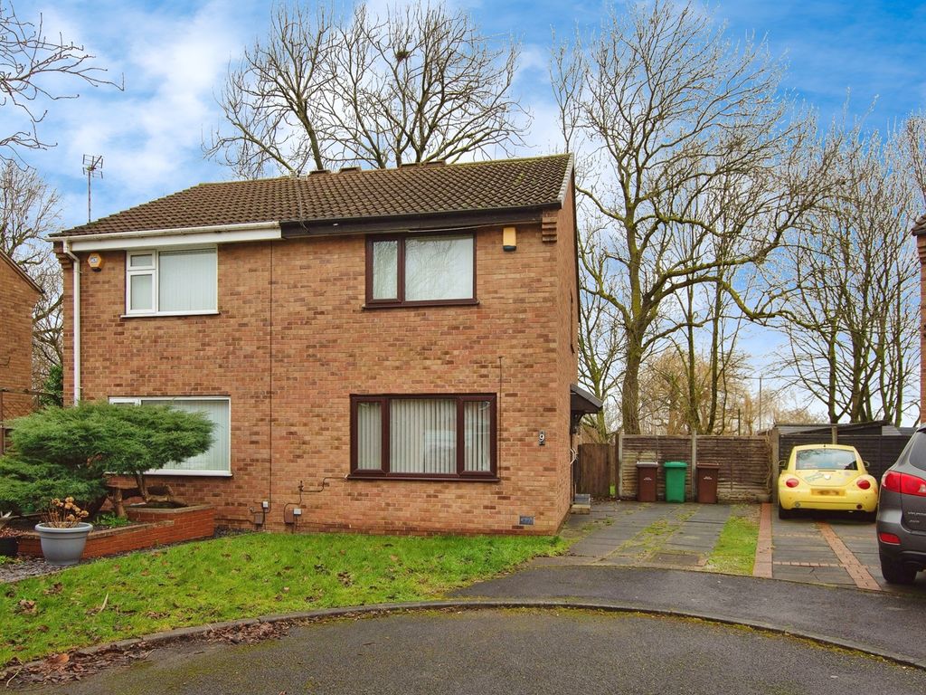 2 bed semidetached house for sale in Downes Close, Bulwell, Nottingham