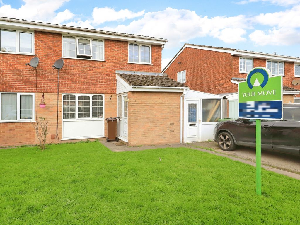 3 bed semidetached house for sale in Hamble Grove, Perton
