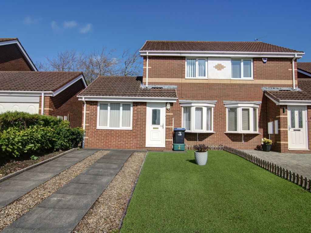 2 bed semi-detached house for sale in Boyne Court, Langley Moor, Durham ...