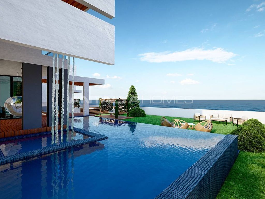 New home, 4 bed detached house for sale in Yeşilöz, Alanya, Antalya