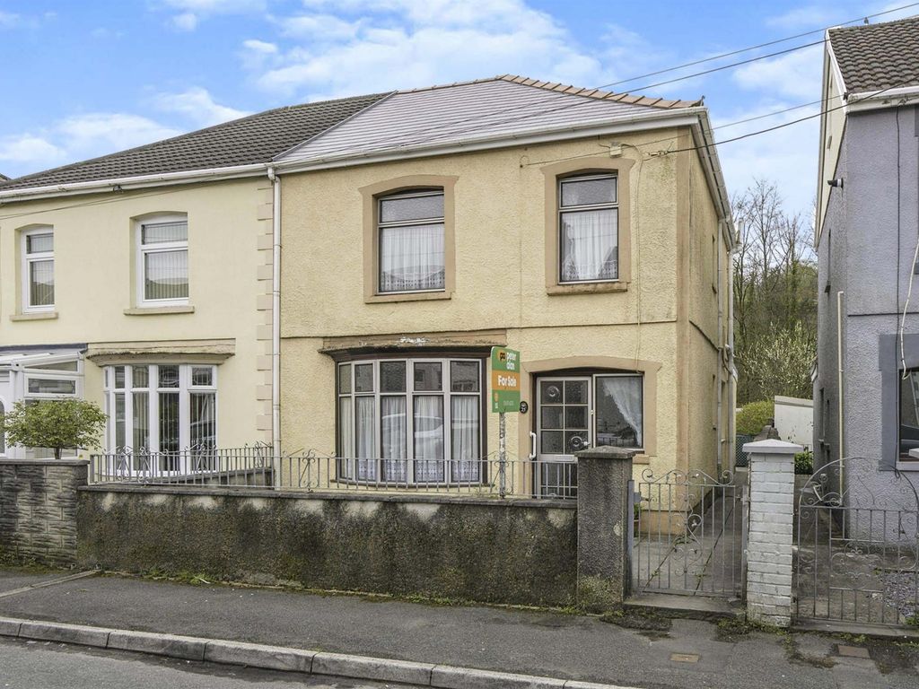 3 bed semidetached house for sale in Edward Street, Glynneath, Neath