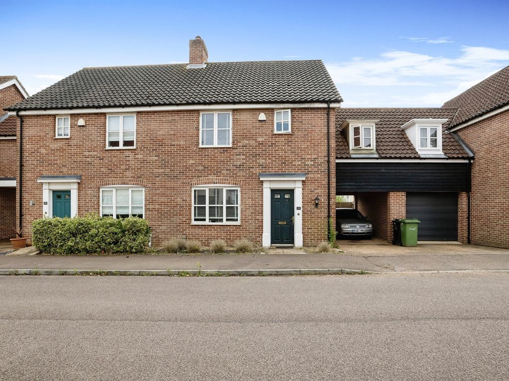 3 bed semidetached house for sale in Vanguard Chase, Norwich NR5 Zoopla
