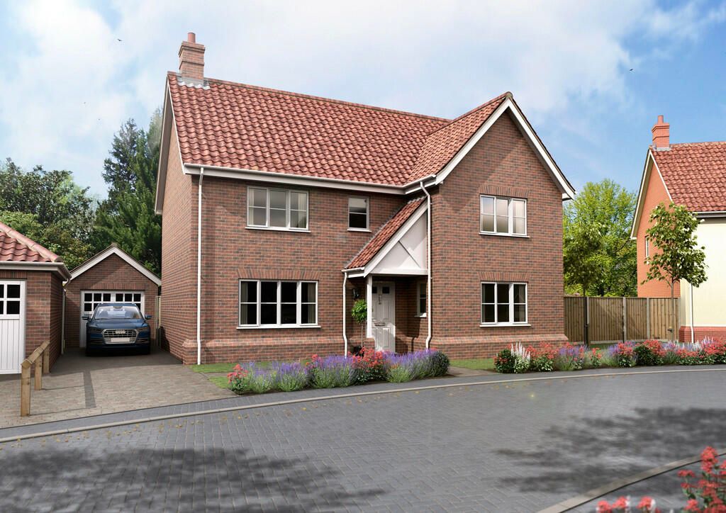 New home, 4 bed detached house for sale in Plot 31, Claydon Park, Off Beccles Road, Gorleston
