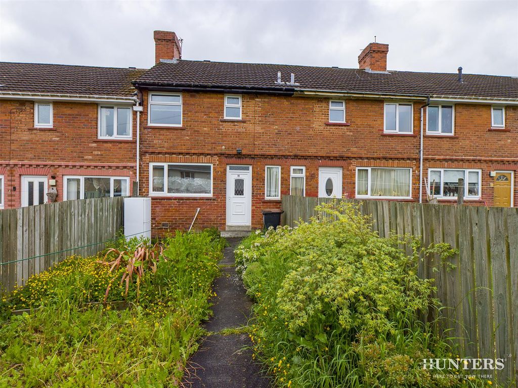 2 bed terraced house for sale in Dorset Crescent, Consett, County