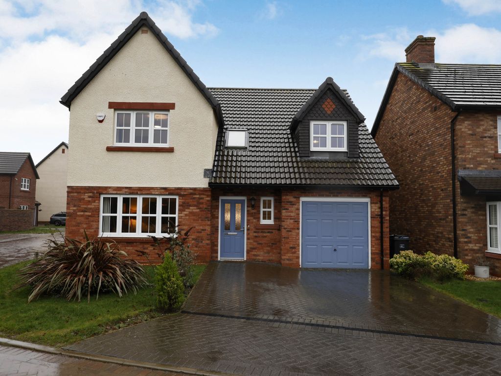 4 bed detached house for sale in Haydock Drive, Carlisle CA2, £310,000
