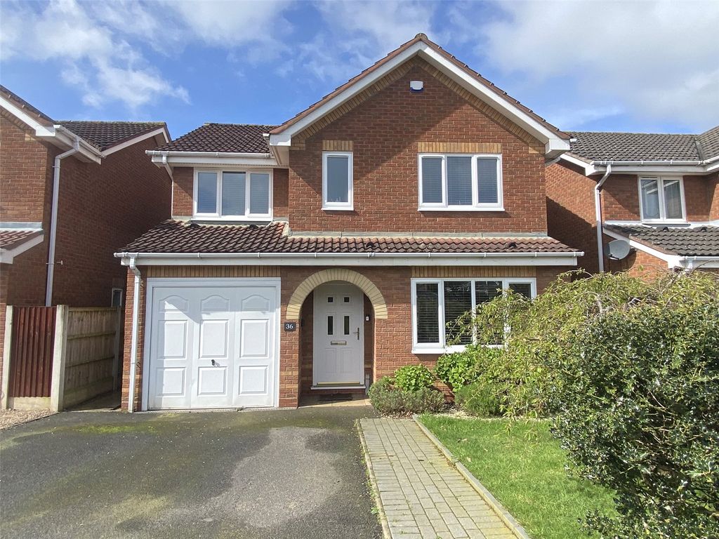 4 bed detached house for sale in Gainsborough Way, Shawbirch, Telford