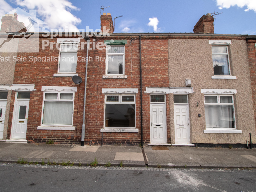 2 bed terraced house for sale in Brougham Street, Darlington, Durham