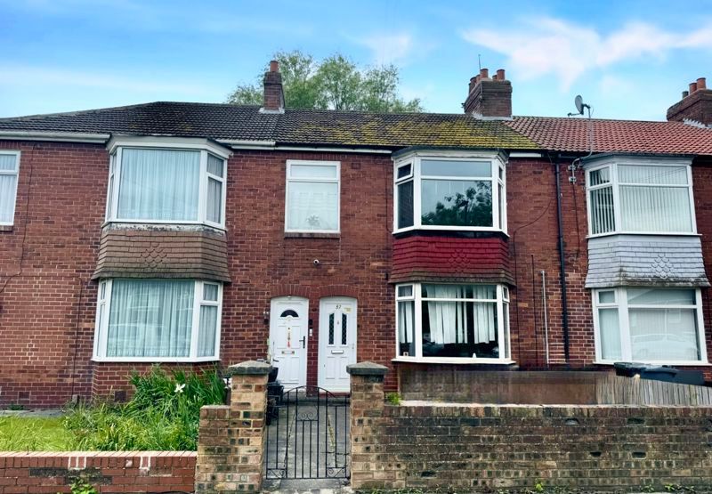 2 bed flat for sale in Brookland Terrace, North Shields NE29, £95,000