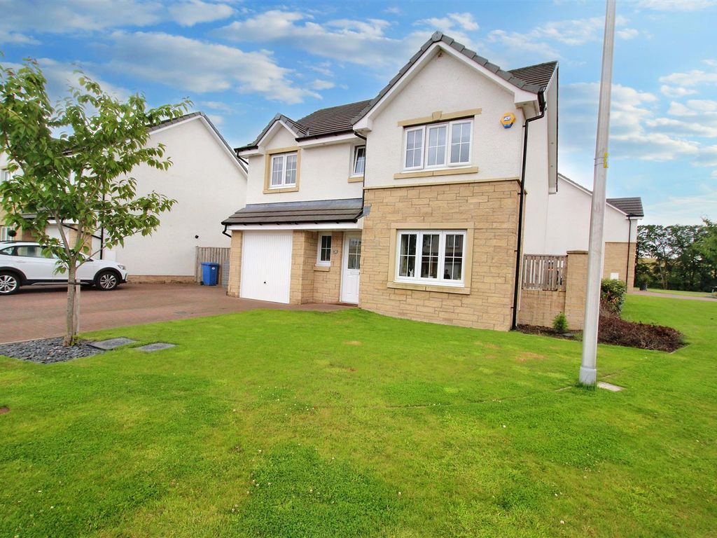 4 bed detached house for sale in Roadmeetings Crescent, Carluke ML8, £