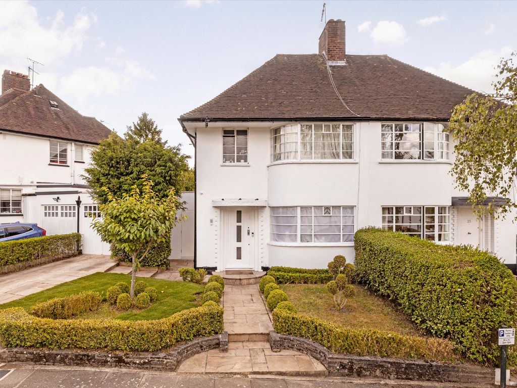 4 bed semidetached house for sale in Howard Walk, London N2. Zoopla