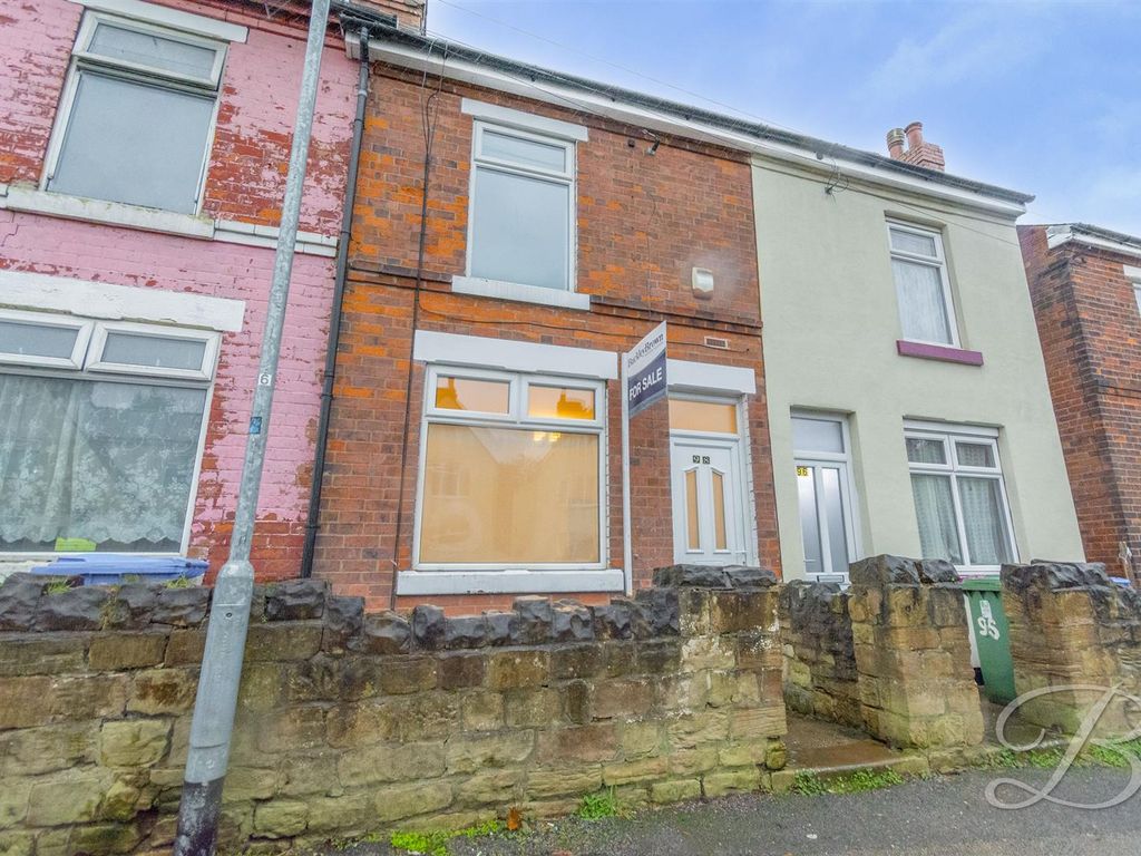 2 bed terraced house for sale in Street, Mansfield NG19, £