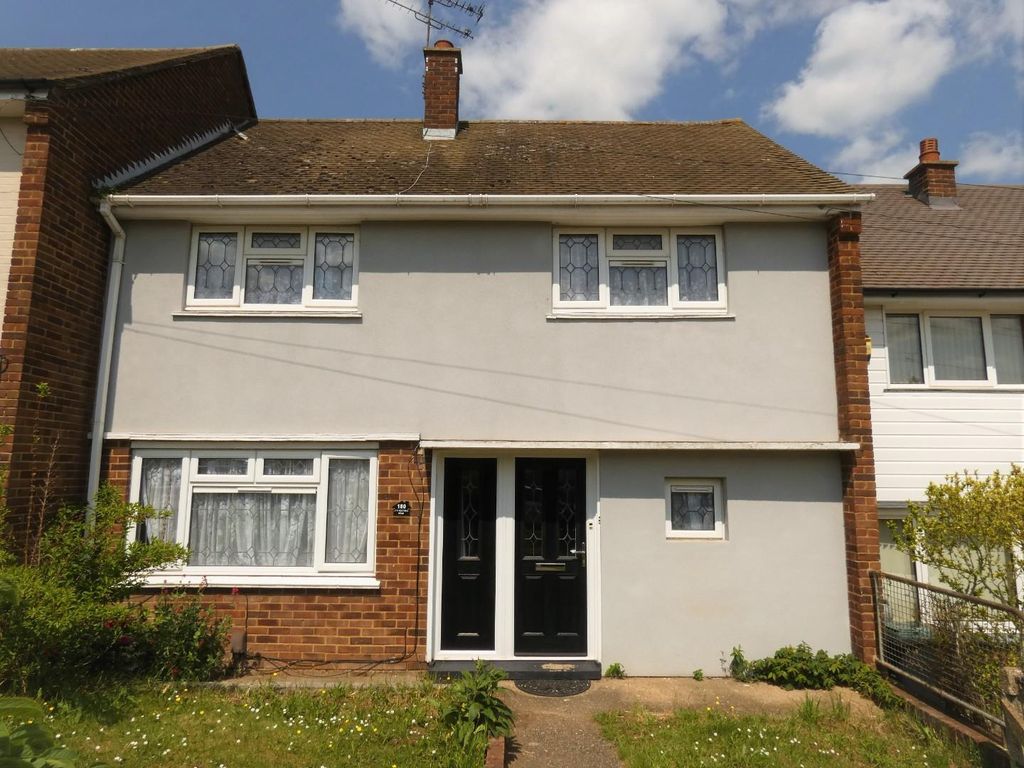 3 bed terraced house for sale in Livingstone Road, Gravesend DA12, £