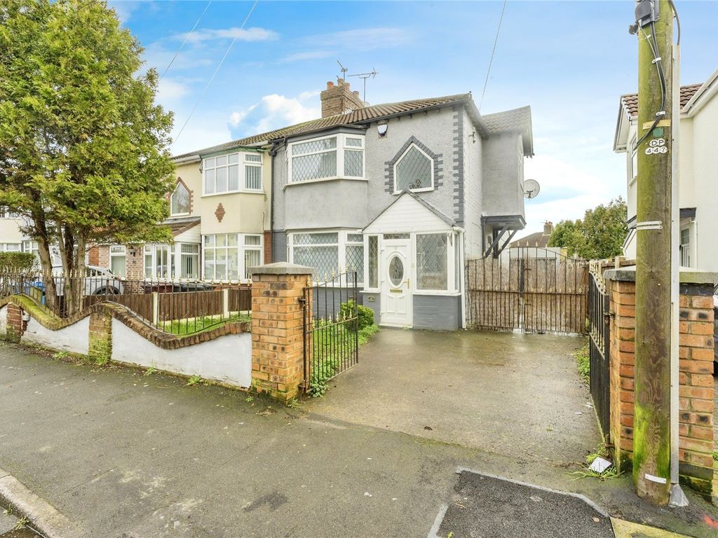 3 bed semidetached house for sale in Edna Avenue, Liverpool