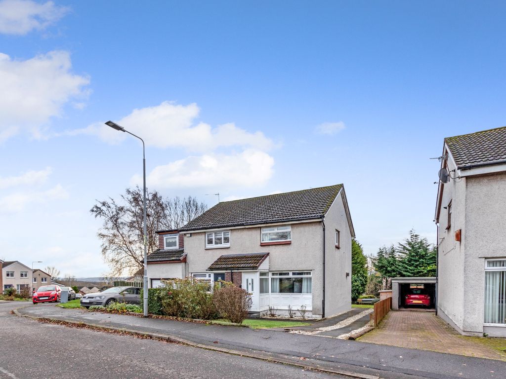 2 bed semidetached house for sale in Hillcrest Road, Uddingston