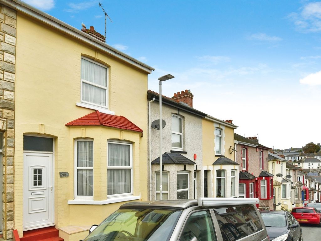 2 bed terraced house for sale in Balmoral Avenue, Plymouth PL2, £