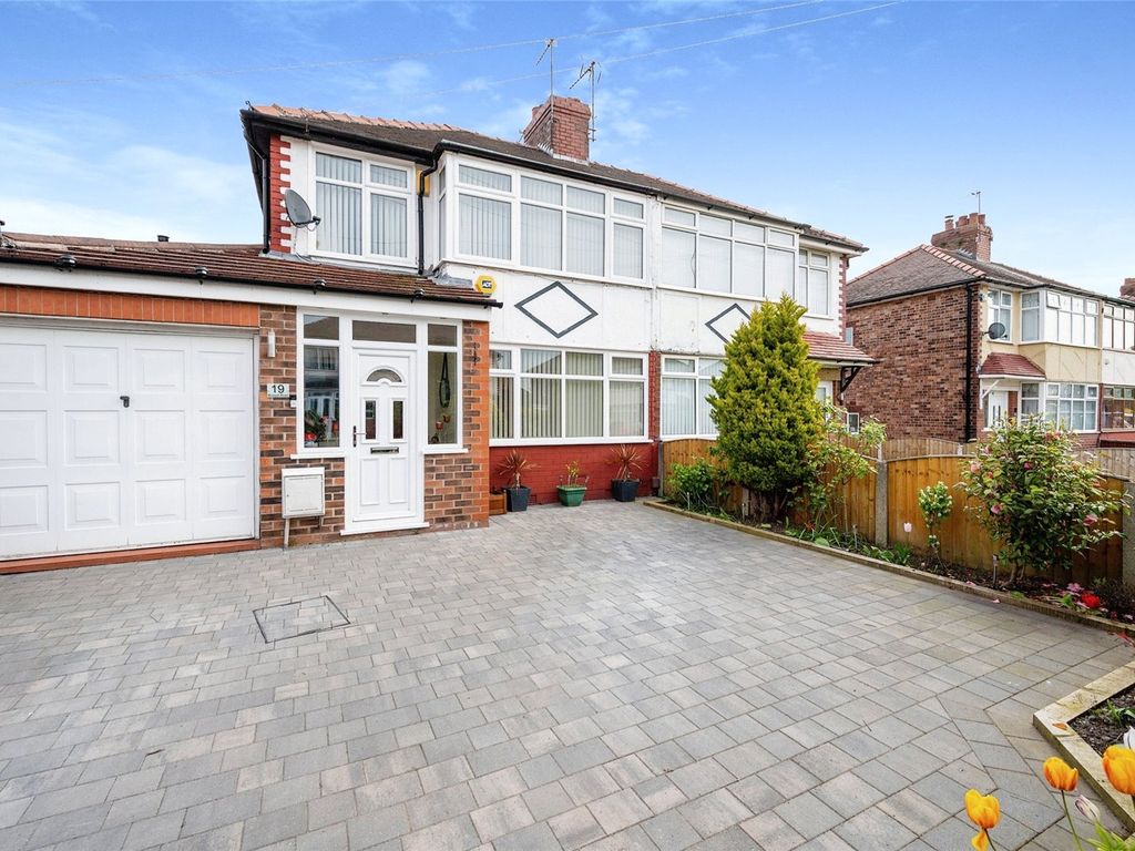 4 bed semidetached house for sale in Rossall Road, Great Sankey