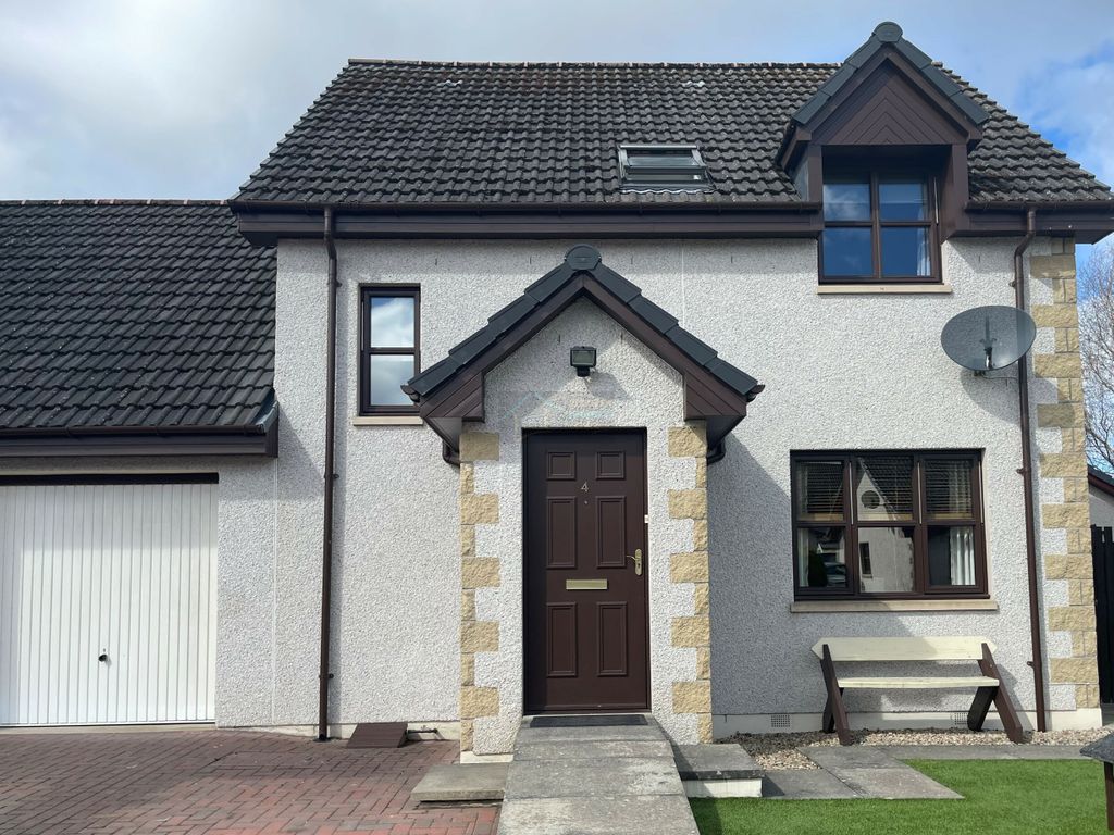 3 bed linkdetached house for sale in Knockomie Gardens, Forres IV36