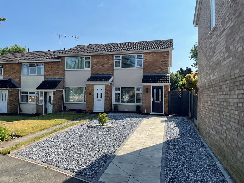 2 bed end terrace house for sale in Warwick Road, Broughton Astley