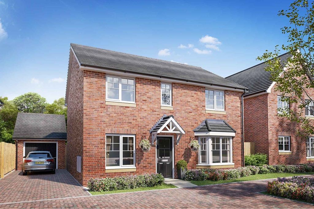 New home, 4 bed detached house for sale in "The Manford Plot 83" at