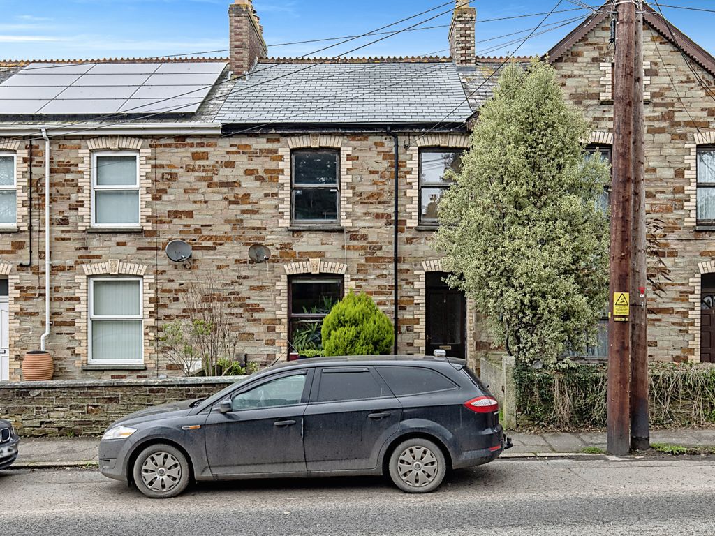 3 bed terraced house for sale in Quarry Park Terrace, Bodmin, Cornwall