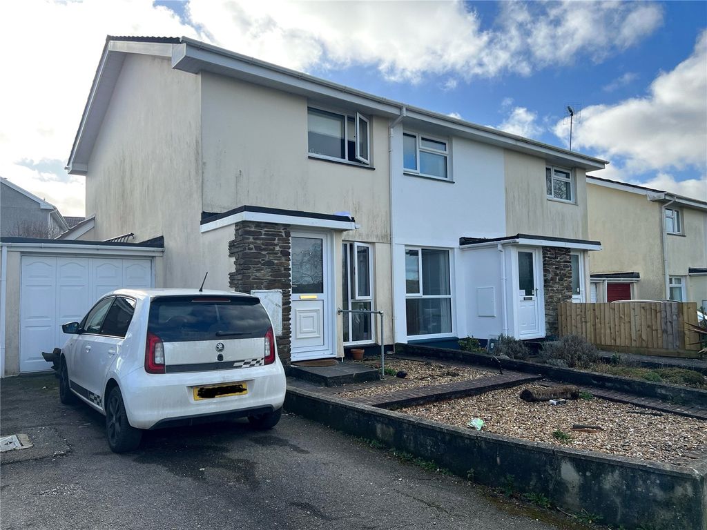 2 bed semidetached house for sale in Trevance Park, Tywardreath, Par