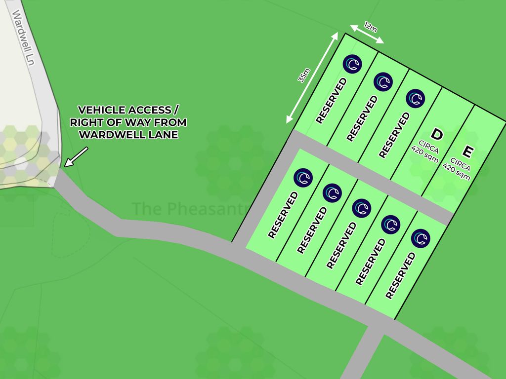 Land for sale in Land At, Wardwell Lane, Lower Halstow, Sittingbourne, Kent ME9, £13,000 Zoopla