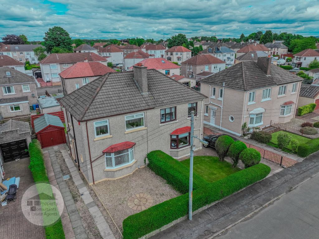 3 bed semidetached house for sale in Hathersage Avenue, Baillieston