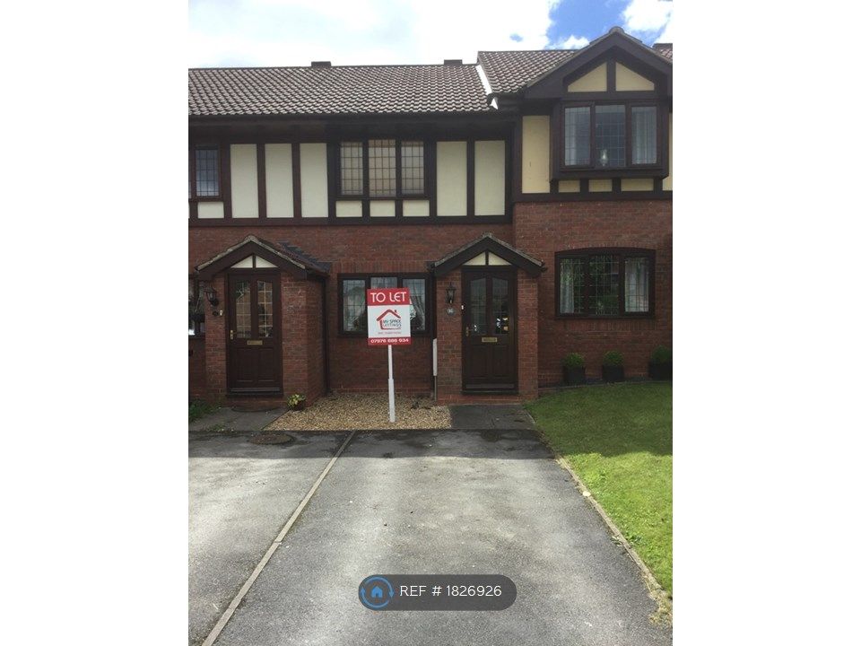 2 bed terraced house to rent in Curlew Close, Uttoxeter ST14, £795 pcm