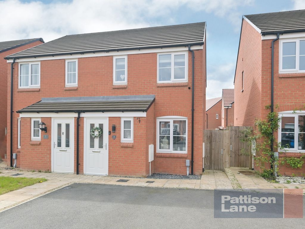 2 bed semidetached house for sale in Speight Crescent, Kettering NN15