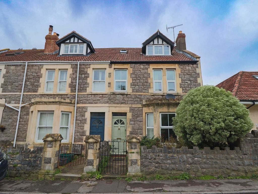4 bed end terrace house for sale in New Church Road, Uphill Village, WestonSuperMare BS23, £