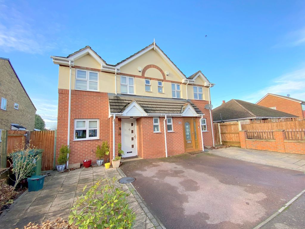 3 bed semidetached house for sale in Napier Road, Ashford TW15, £