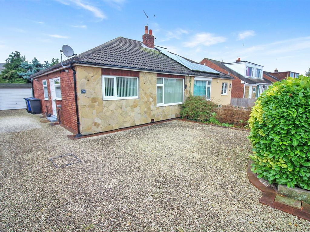 2 bed semidetached bungalow for sale in Wolsey Croft, Sherburn In