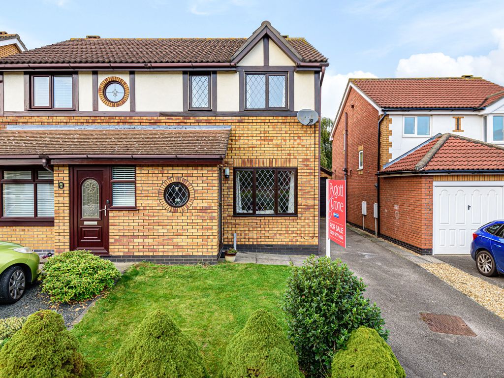 2 bed semidetached house for sale in Wentworth Drive, Dunholme LN2