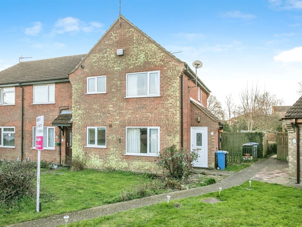 1 bed end terrace house for sale in Buttercup Close, Ipswich IP8, £