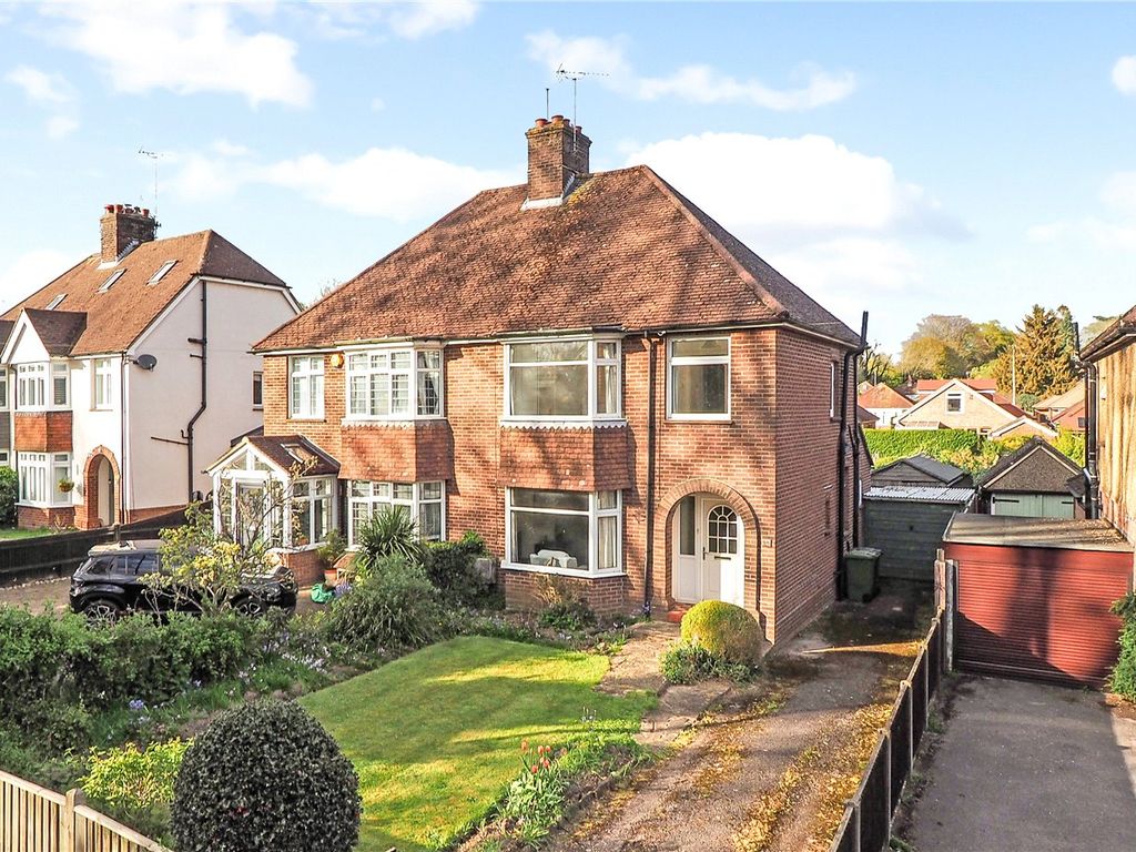 3 bed semi-detached house for sale in Bell Hill, Petersfield, Hampshire ...