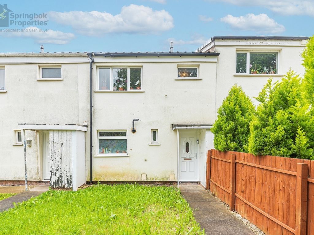 3 bed terraced house for sale in rushock close, redditch, worcestershire b98