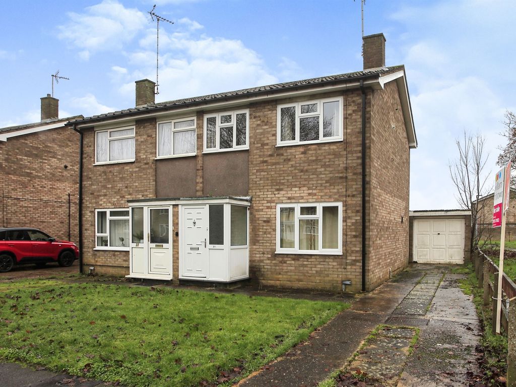 2 bed semidetached house for sale in Bozeat Way, Ravensthorpe